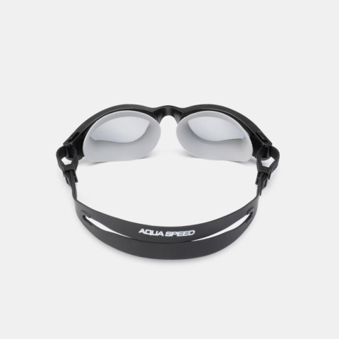 Okulary pływackie Aqua Speed Aurora Nano Anti-Fog kol. 26- czarno-szare -dymione szkła