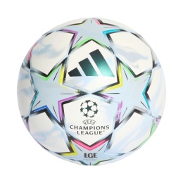 Piłka nożna adidas UCL League J290 26/27 League Stage KE9767 biało-błękitna