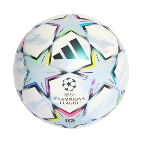 Piłka nożna adidas UCL League J290 26/27 League Stage KE9767 biało-błękitna