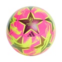 Piłka nożna adidas UCL Club 26/27 League Stage KE9760 różowo-żółta