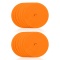 Płaskie znaczniki pola - okrągłe 15 cm - 12x pomarańczowy SMJ sport ZPO-O