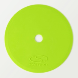 Płaskie znaczniki pola - okrągłe 15 cm - 12x zielony SMJ sport ZPO-G