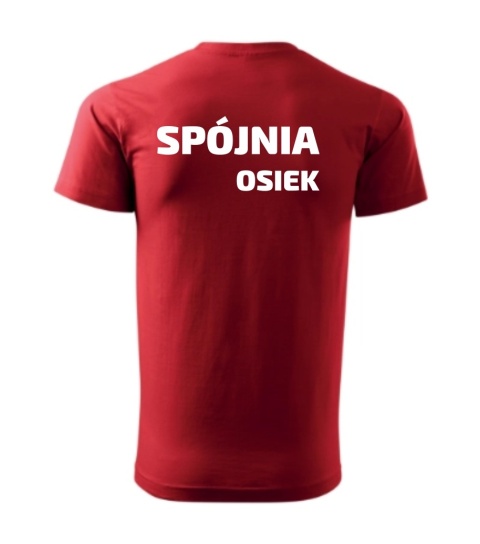 SPÓJNIA OSIEK Koszulka treningowa czerwona JUNIOR