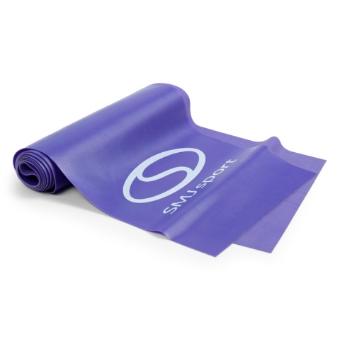 Taśma guma oporowa fitness HEAVY fioletowa 0.5 mm / SMJ sport EX050