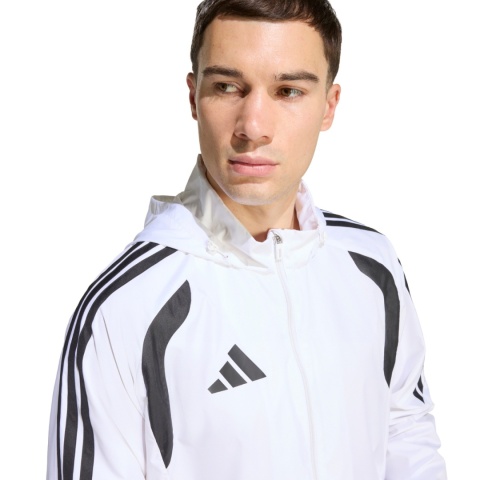 Kurtka wiatrówka męska adidas Tiro 26 League Windbreaker JY9734 biała