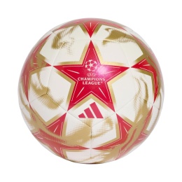 Piłka nożna adidas UCL Club 26/27 League Stage KE9764 biało-czerwono-złota