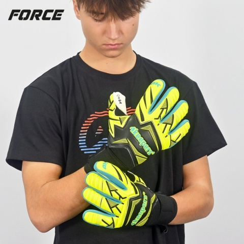 Rękawice Bramkarskie 4keepers Force V5.25 Wave NC Junior