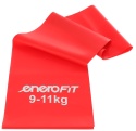 Taśma treningowa guma do ćwiczeń pilates Enero Fit Taśma treningowa do ćwiczeń pilates 200x15 cm 0,30 mm 9-11 kg czerwona