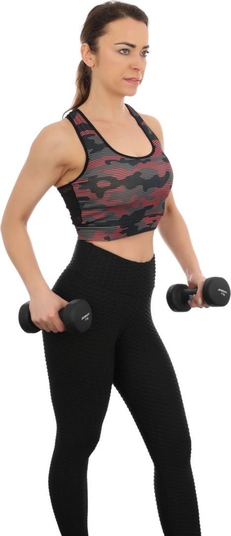 Zestaw Hantli Neoprenowych 2x3 Kg ENERO FIT czarny