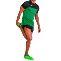 Koszulka sportowa dziecięca Joma Camiseta Winner 100946.401 zielono-czarna