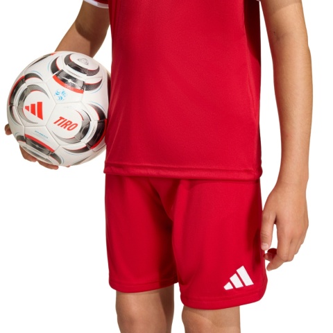 Spodenki dla dzieci adidas Entrada 26 JZ6528 czerwone