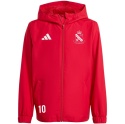 WOLANKA Kurtka dla dzieci adidas Entrada 26 All Weather czerwona