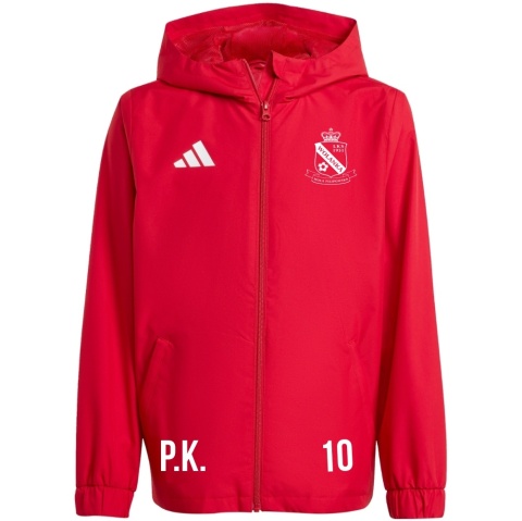 WOLANKA Kurtka męska adidas Entrada 26 All Weather czerwona